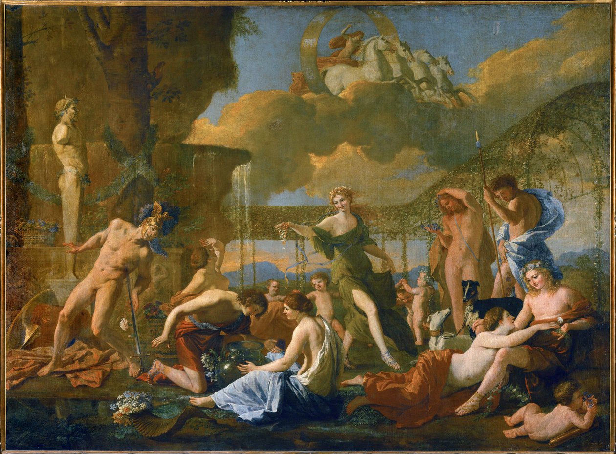 Reich der Flora von Nicolas Poussin