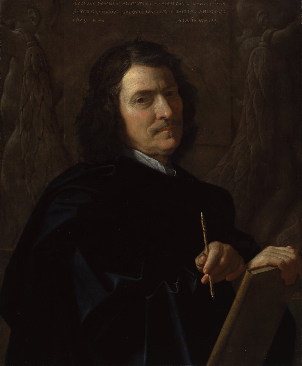 Selbstbildnis von Nicolas Poussin