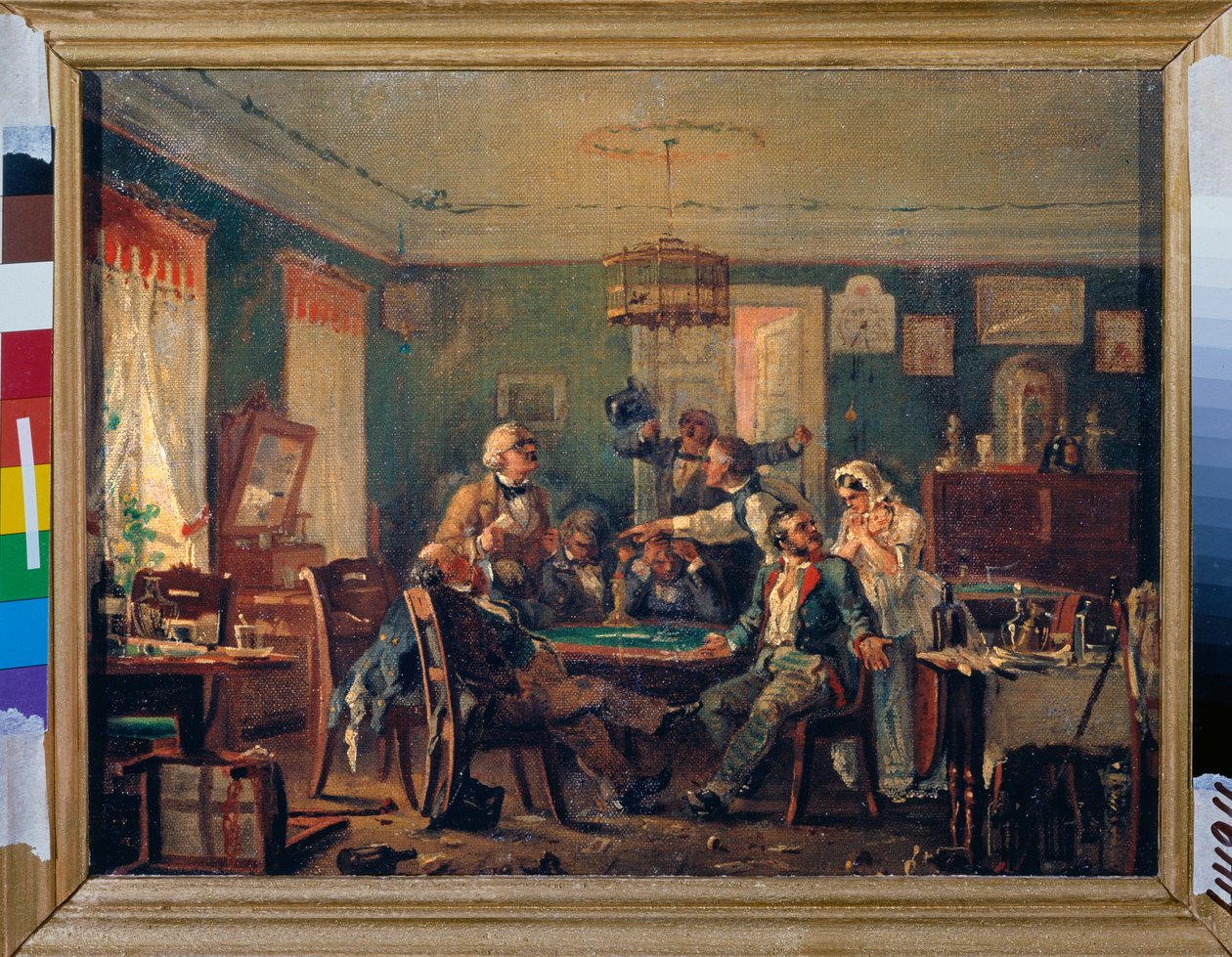 Kartenspiel von Nikolai Petrovich Petrov