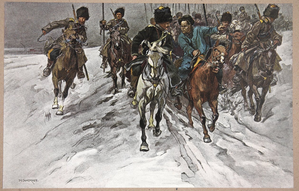 Tour von General Mistchenko, Illustration aus 