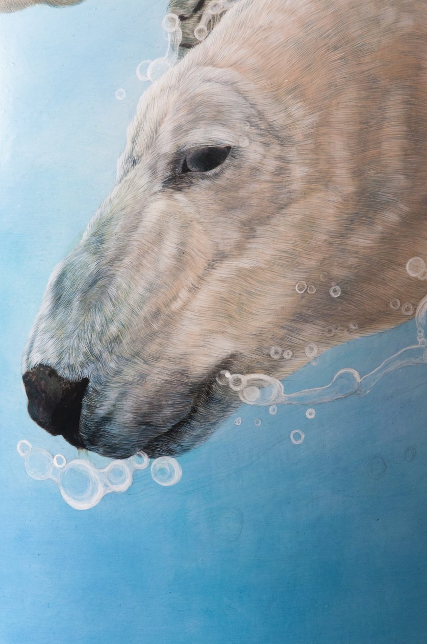 Polarbär-Ballett, Detail, 2012 von Odile Kidd