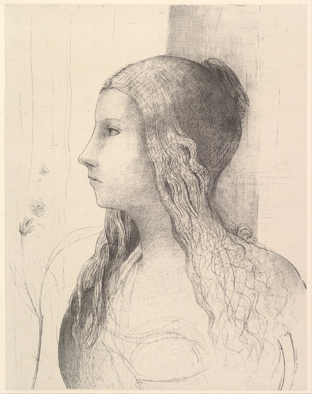 Brunnhilde (Die Götterdämmerung) von Odilon Redon