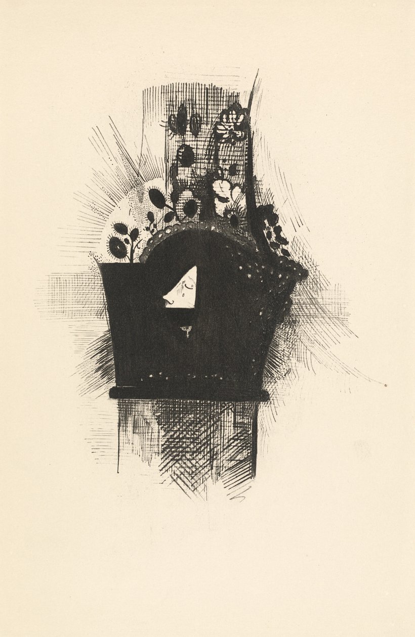 Umschlag - Frontispiz von Odilon Redon