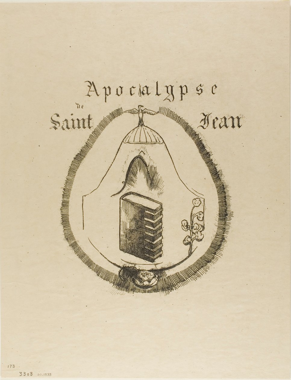 Deckblatt für die Apokalypse des Heiligen Johannes von Odilon Redon