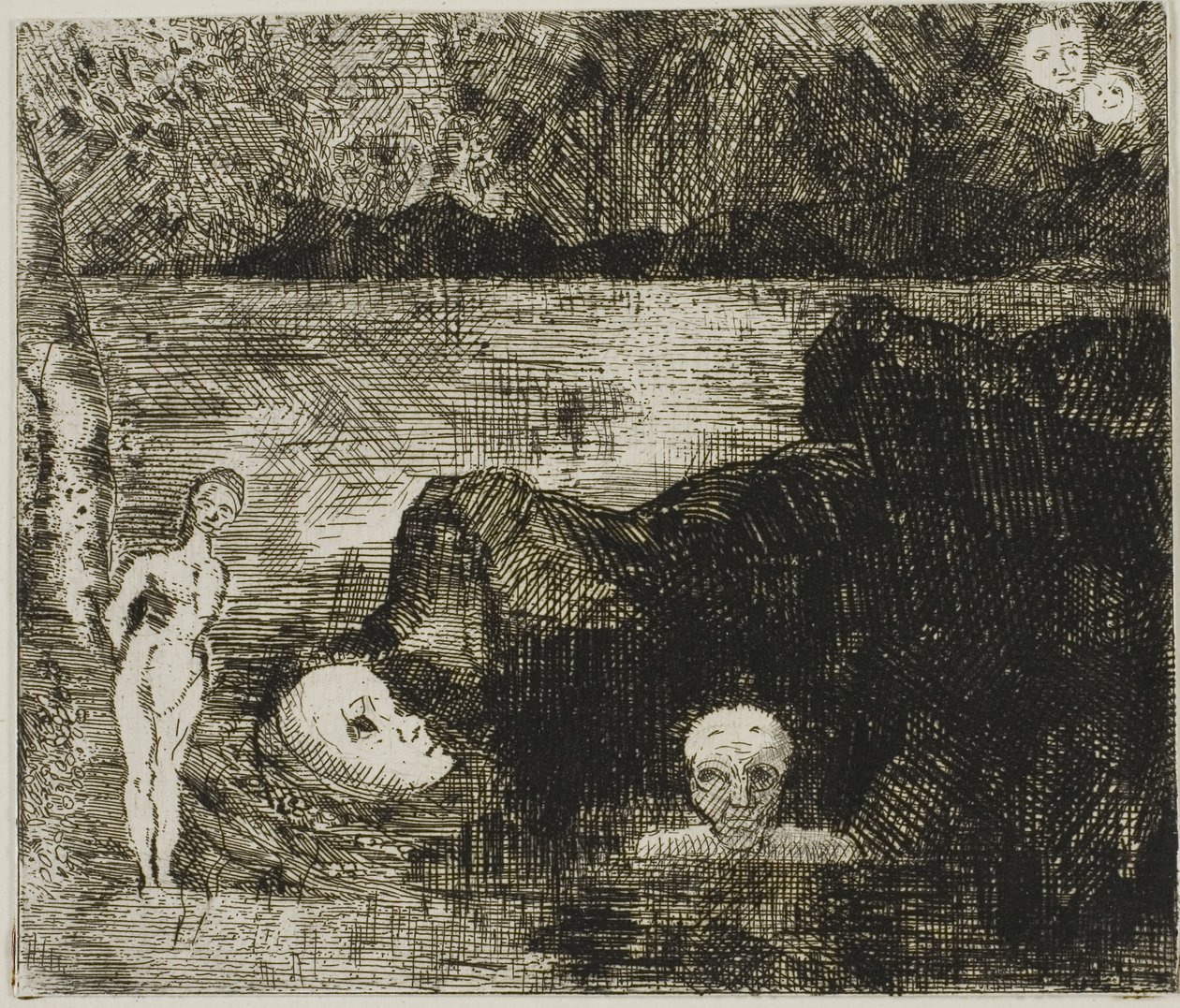 Traumvision, ca. 1880 von Odilon Redon