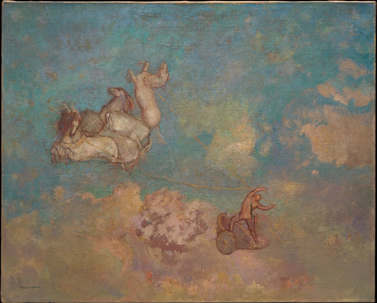 Der Wagen des Apollo von Odilon Redon
