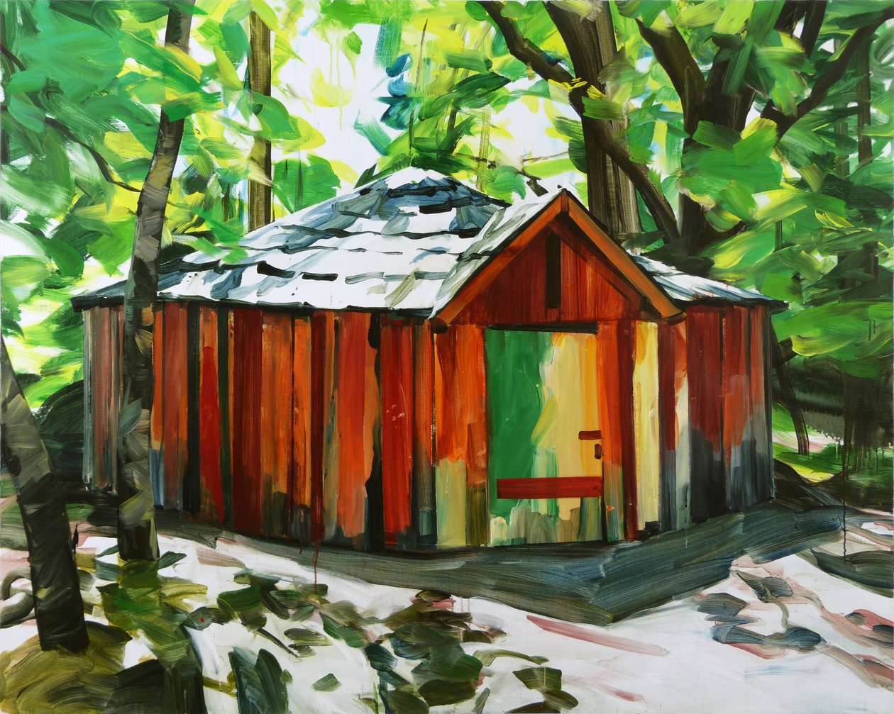 Das Haus im Wald, 2014 von Olivier Morel