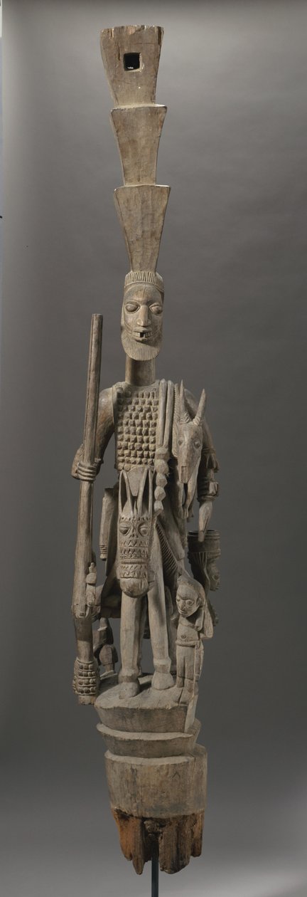 Yoruba Veranda-Pfosten, Nigeria von Olowe of Ise: Kunstdruck