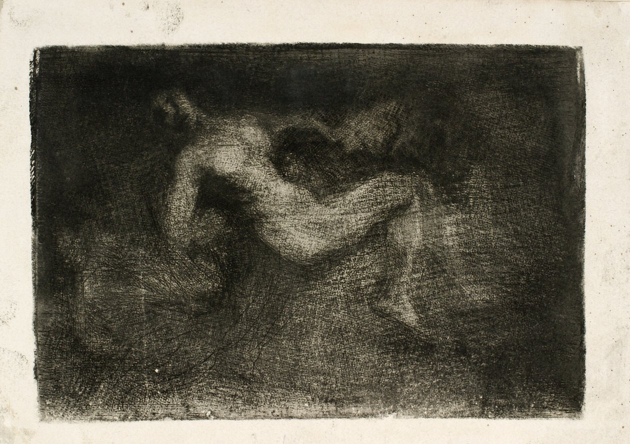 Zephyr entführt Psyche von Oluf Hartmann