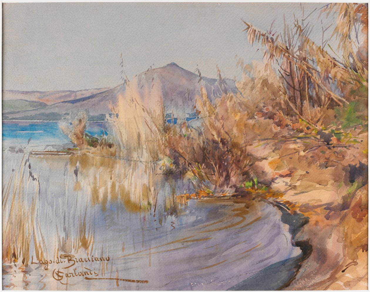 Lago di Bracciano von Onorato Carlandi