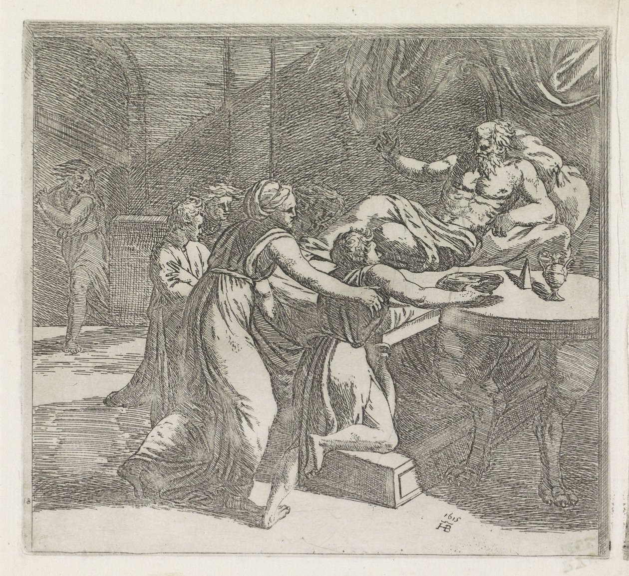 Isaak segnet Jakob (Serie) von Orazio Borgianni