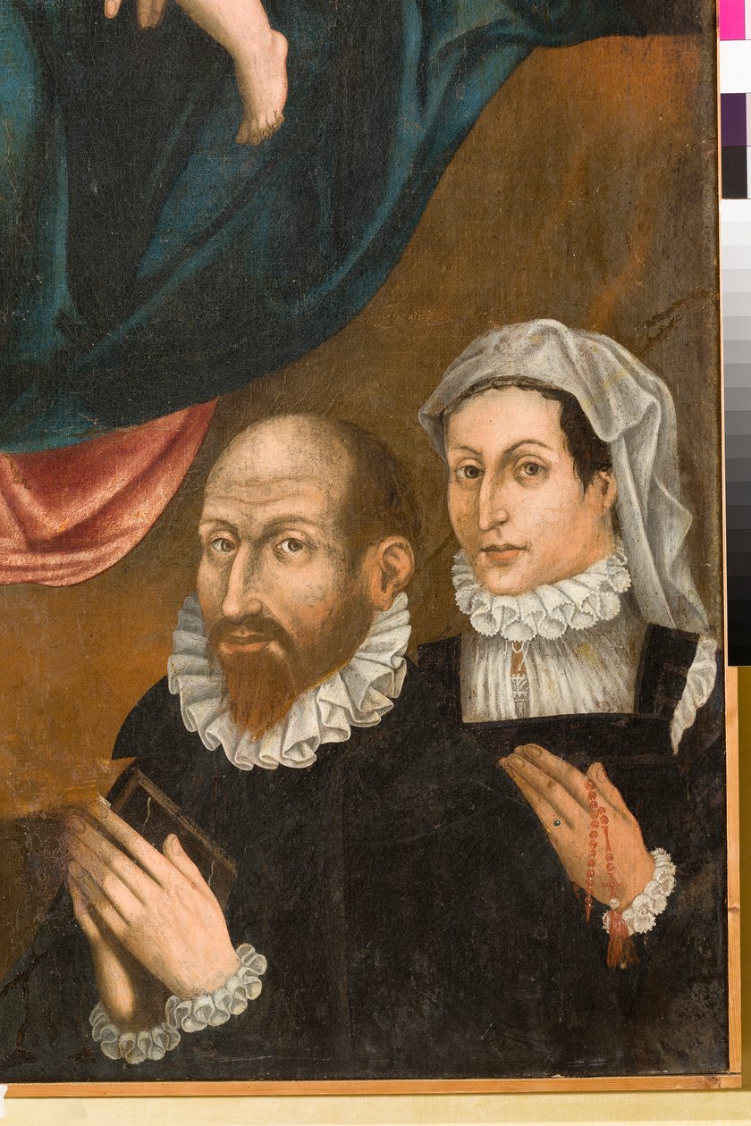 Heirat der hl. Katharina, Detail von Orazio da Spinazzola Iacobetta