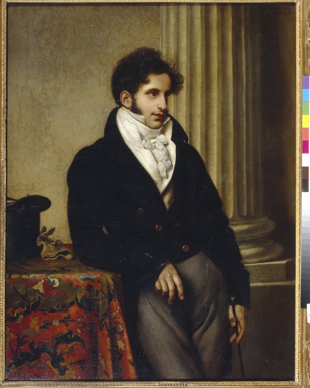 Porträt des Grafen Sergei Semjonowitsch Uwarow (1786-1855) - Orest Adamowitsch Kiprenski, Öl auf Leinwand von Orest Adamovich Kiprensky