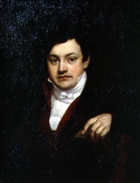 Porträt von Iwan Wassiljewitsch Kusow (1750-1819) 1808 von Orest Adamovich Kiprensky