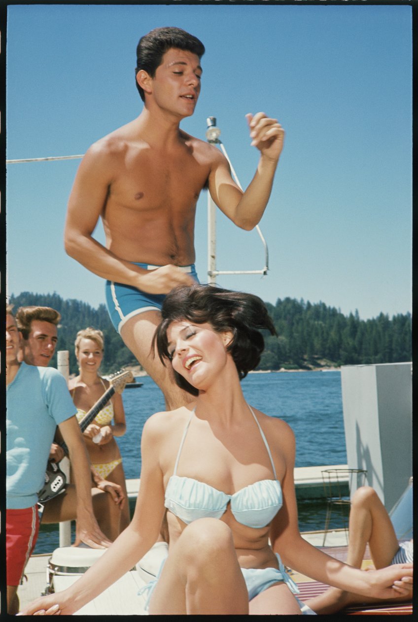 Frankie Avalon und Rosemarie Frankland, 