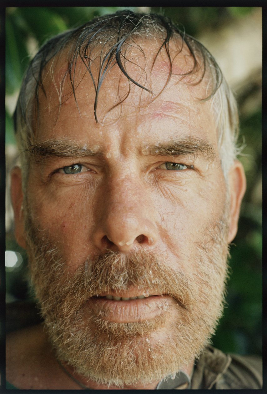 Lee Marvin am Set von 