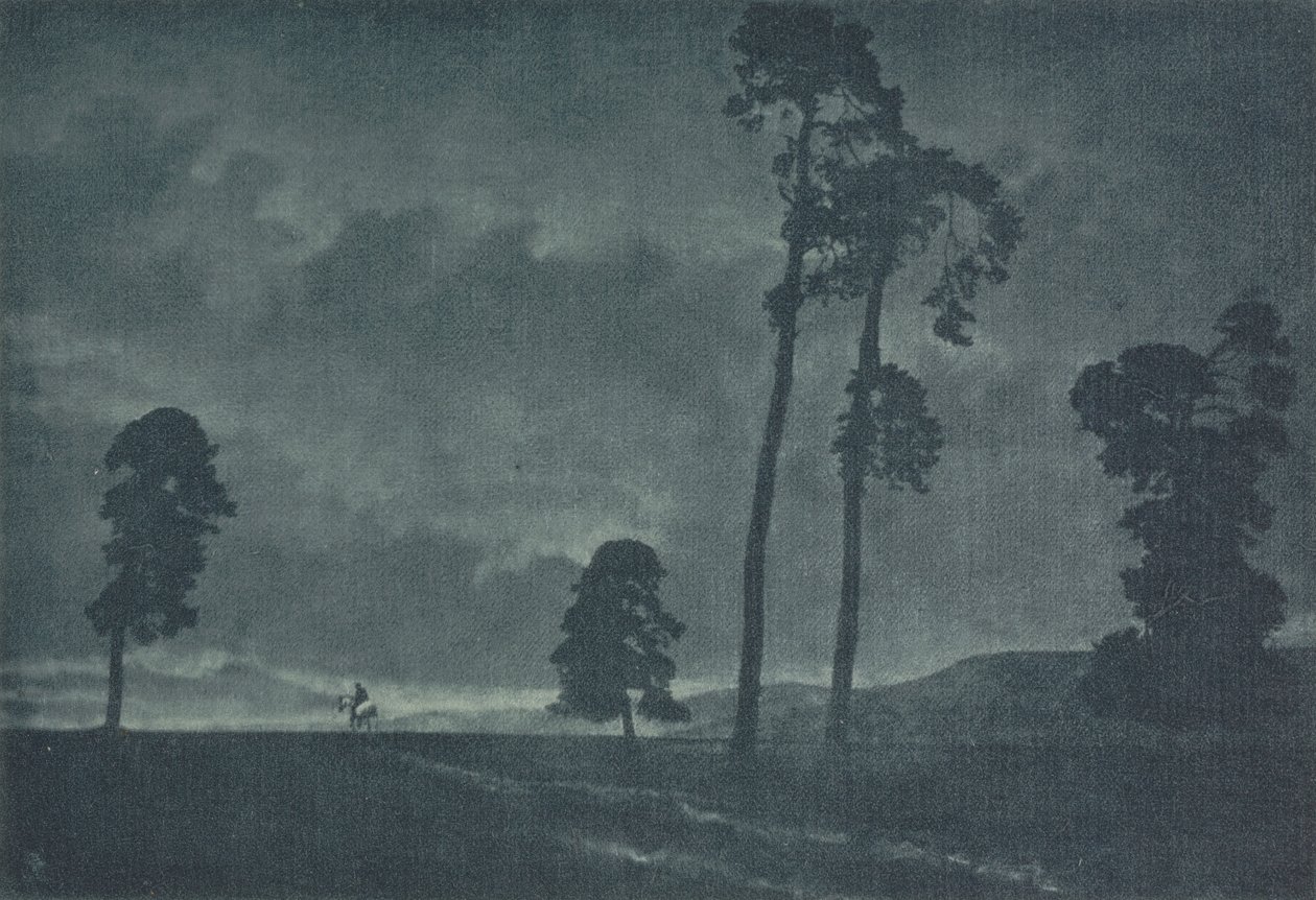 Camera Work: Der einsame Reiter, 1904 von Oscar and Theodor Hofmeister