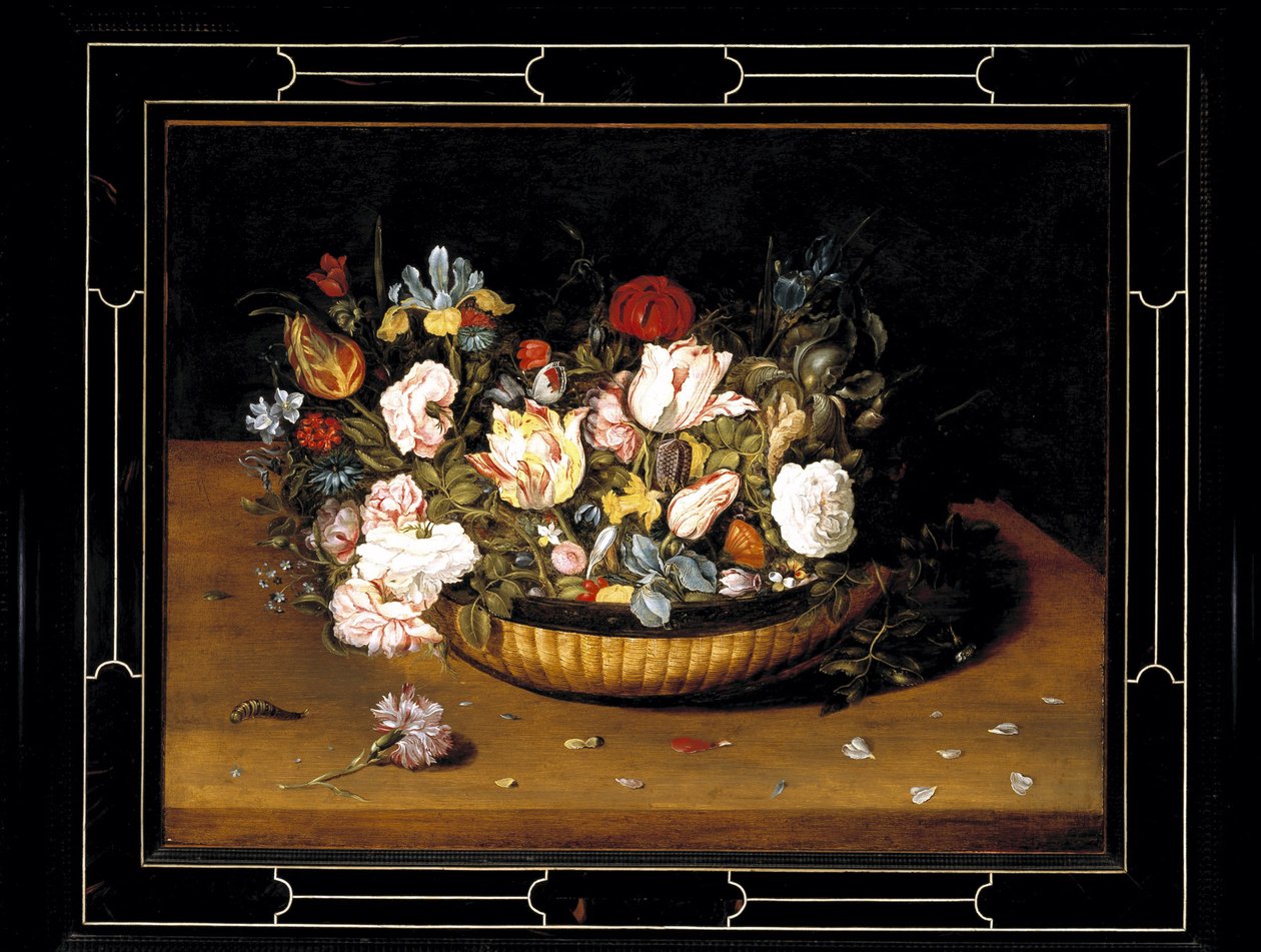 Blumenkorb, ca. 1615 von Osias the Elder Beert