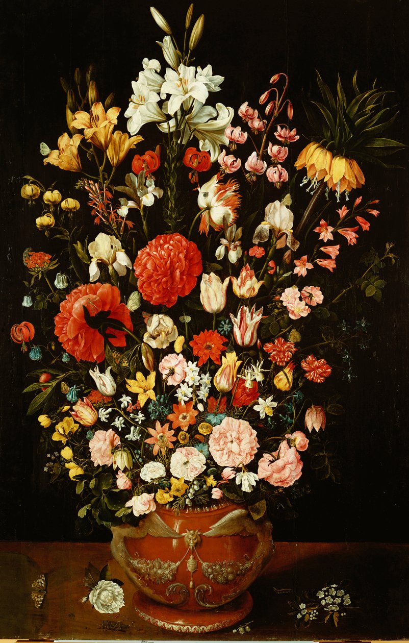 Tulpen, Lilien, Iris, Rosen, Nelken, Pfingstrosen und andere Blumen in ...