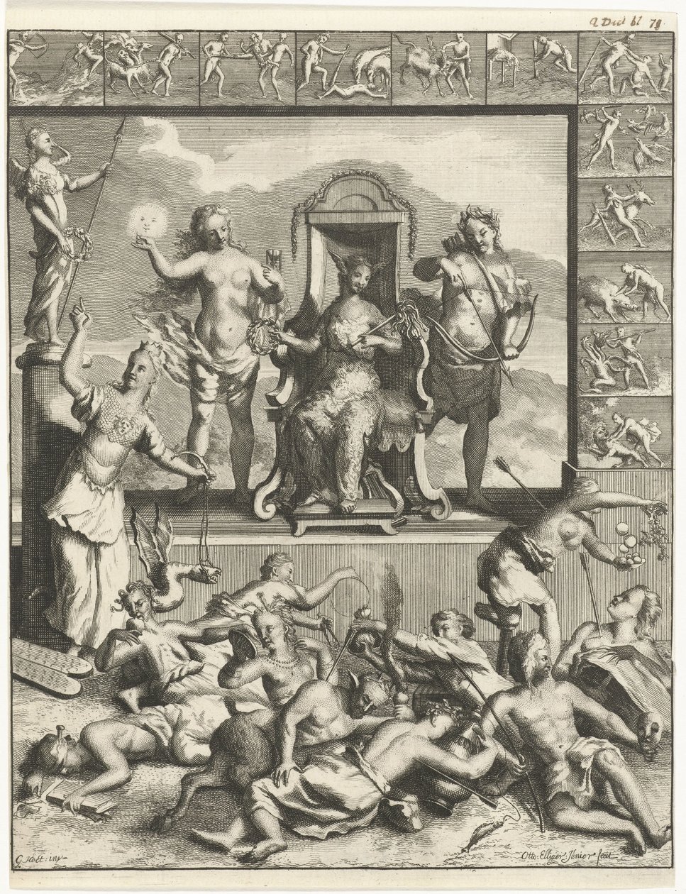 Zwölf Arbeiten des Herkules von Ottmar Elliger (II)