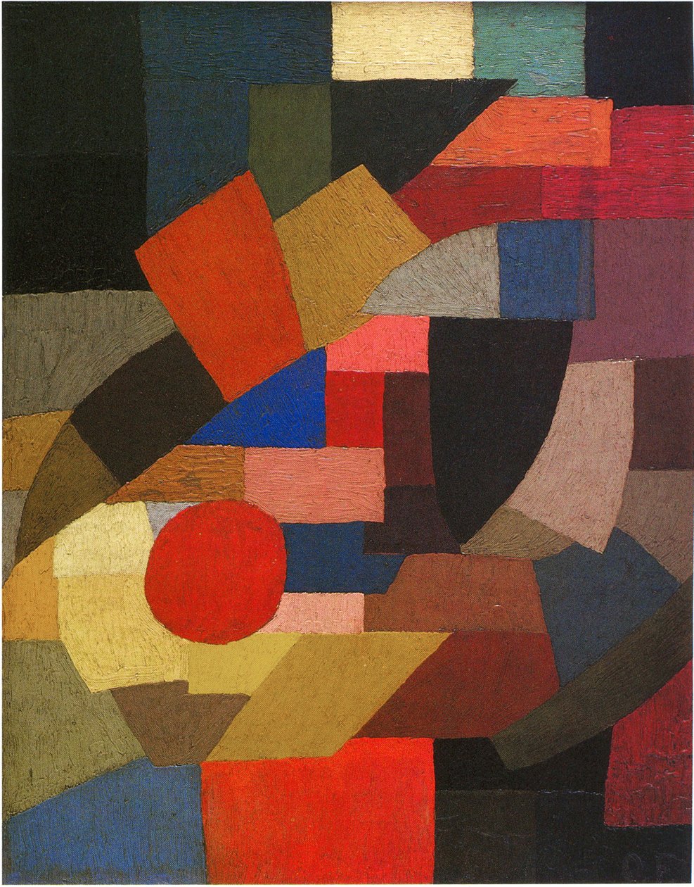 Fragmente der Figur im Gesamtplan, 1927 von Otto Freundlich