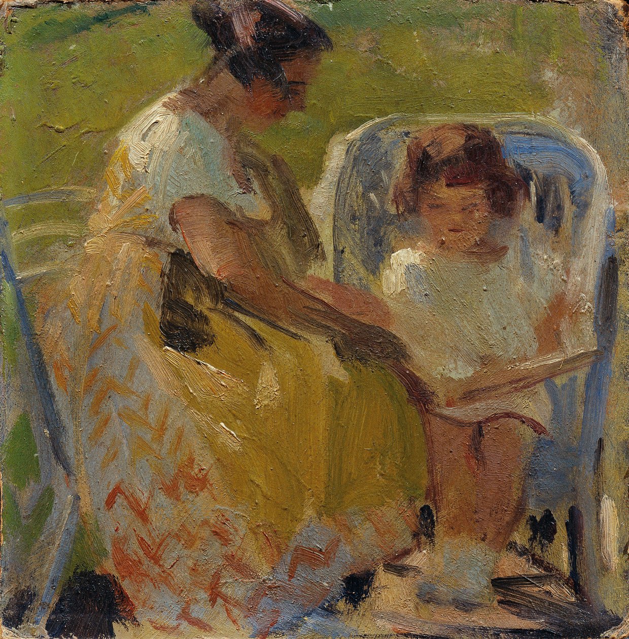 Elle Lanzer und ihre Tochter Bettina von Otto Friedrich