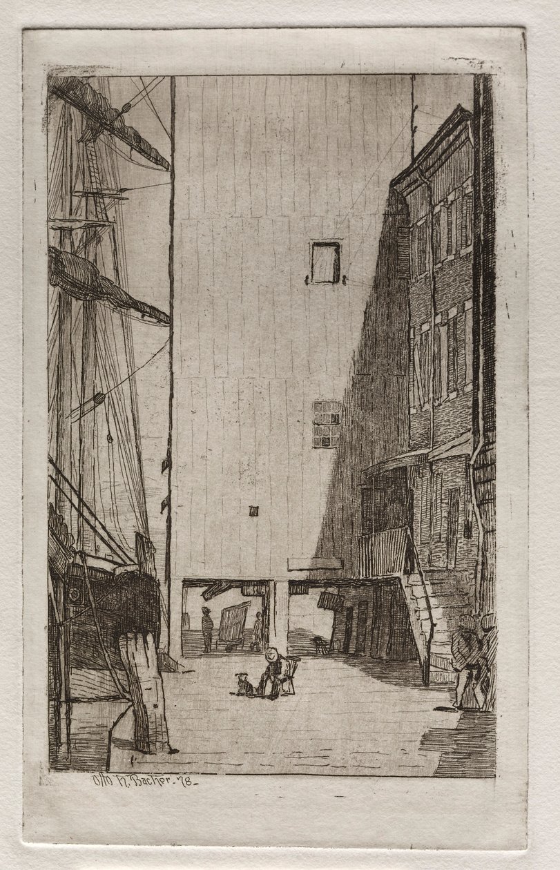 Schiff und Aufzug von Otto H. Bacher