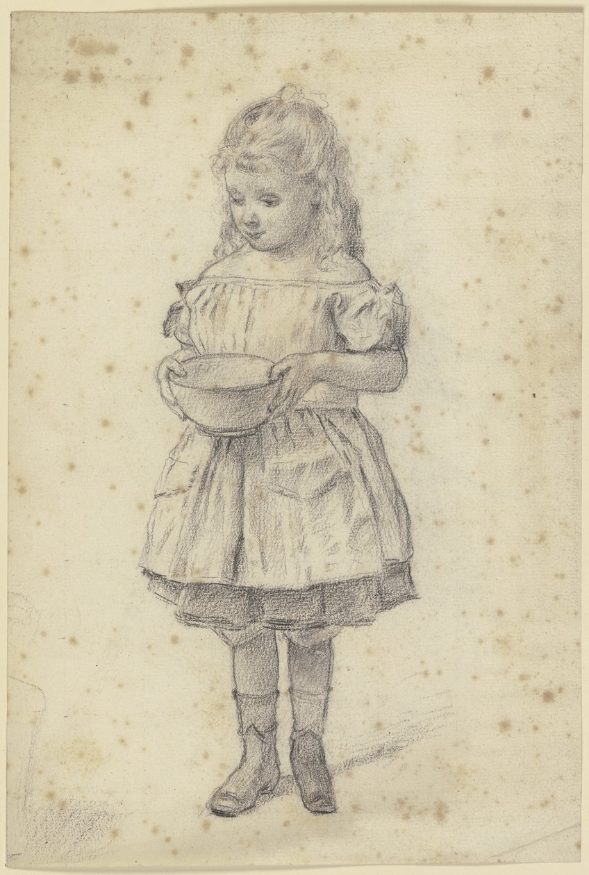 Mietzes Frühstück von Otto Scholderer