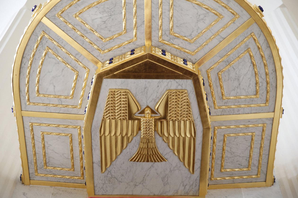 Heiliger Geist Am Steinhof Kirche (Kirche Leopld), Wien, Österreich von Otto Wagner