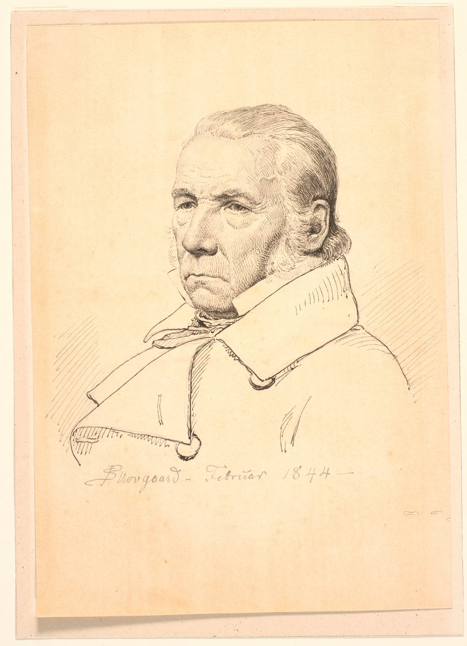 Smedemester und Brandmajor Borchard von Würden, H. E. Freunds Schwiegervater von P.C. Skovgaard