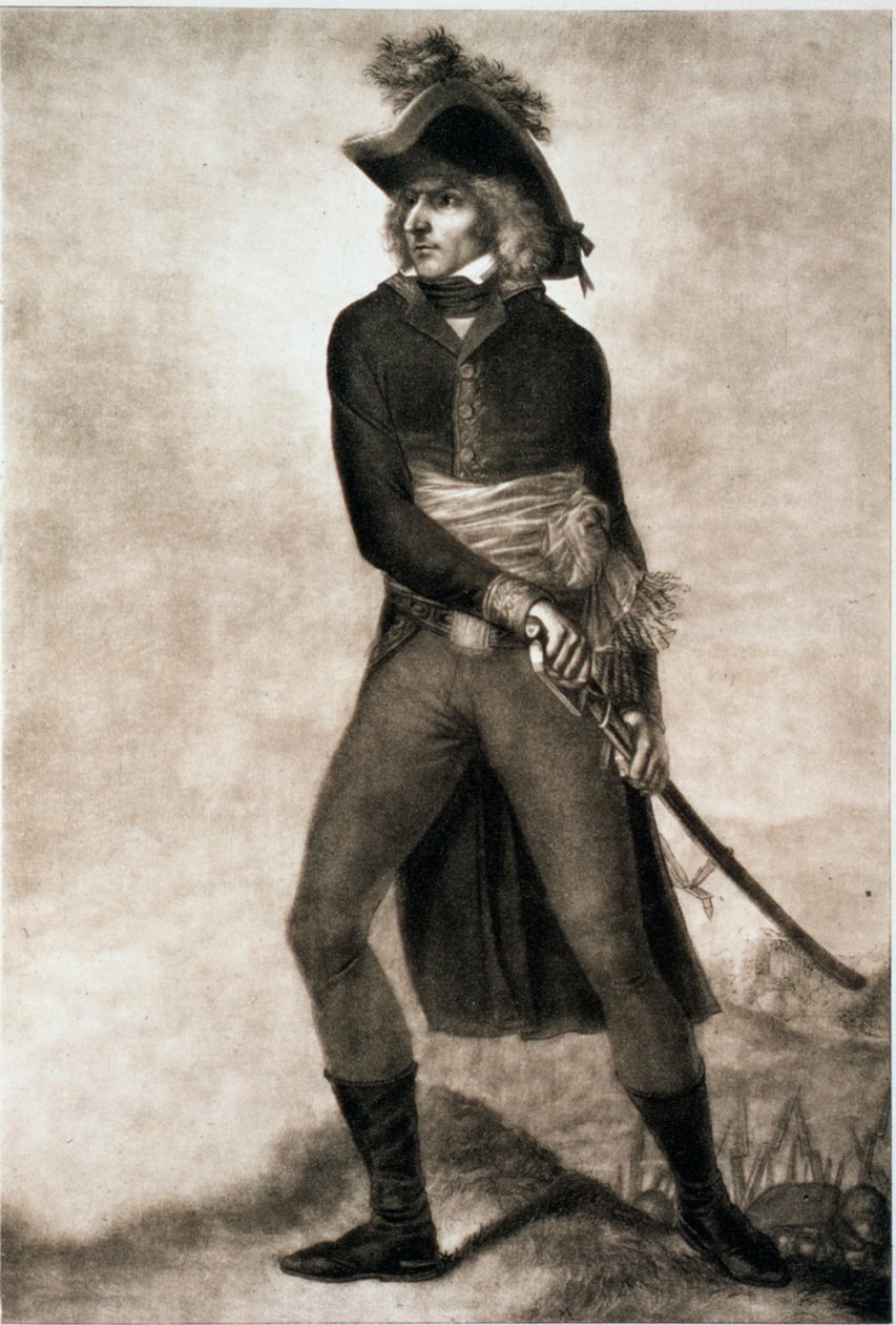 Karl XIV. Johann von Schweden, als er Marschall von Frankreich war, ca. 1804-1810 von PM Mix