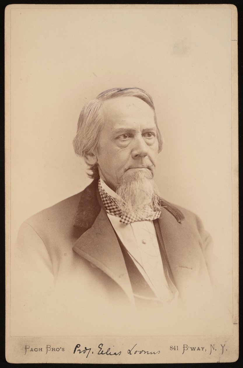 Porträt von Elias Loomis 1811-1889, zwischen 1883 und 1889 von Pach Bros