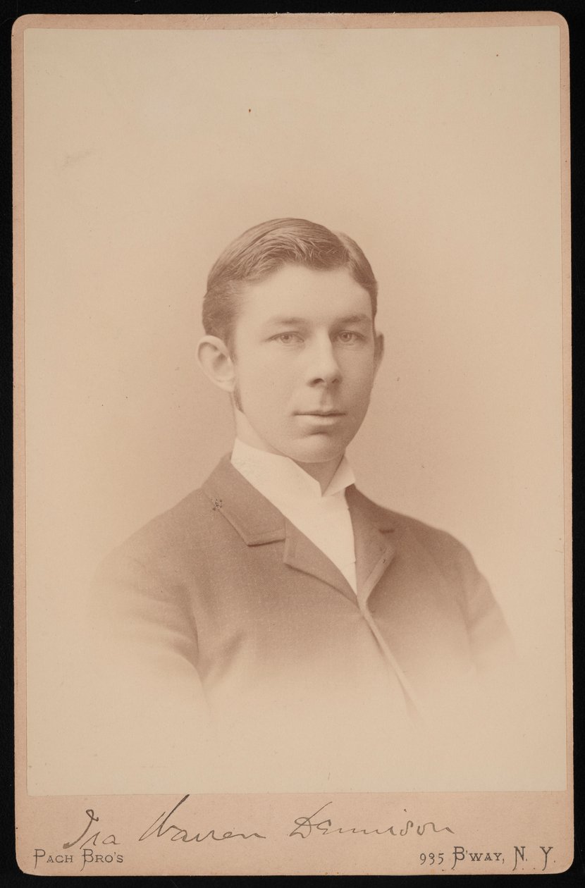 Porträt von Ira Warren Dennison, zwischen 1891 und 1893 von Pach Bros