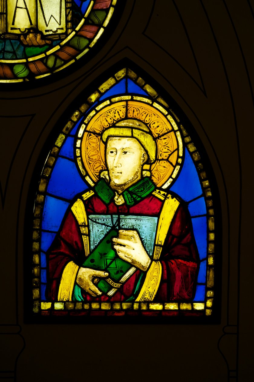 Diakon (Buntglas) von Pacino di Buonaguida