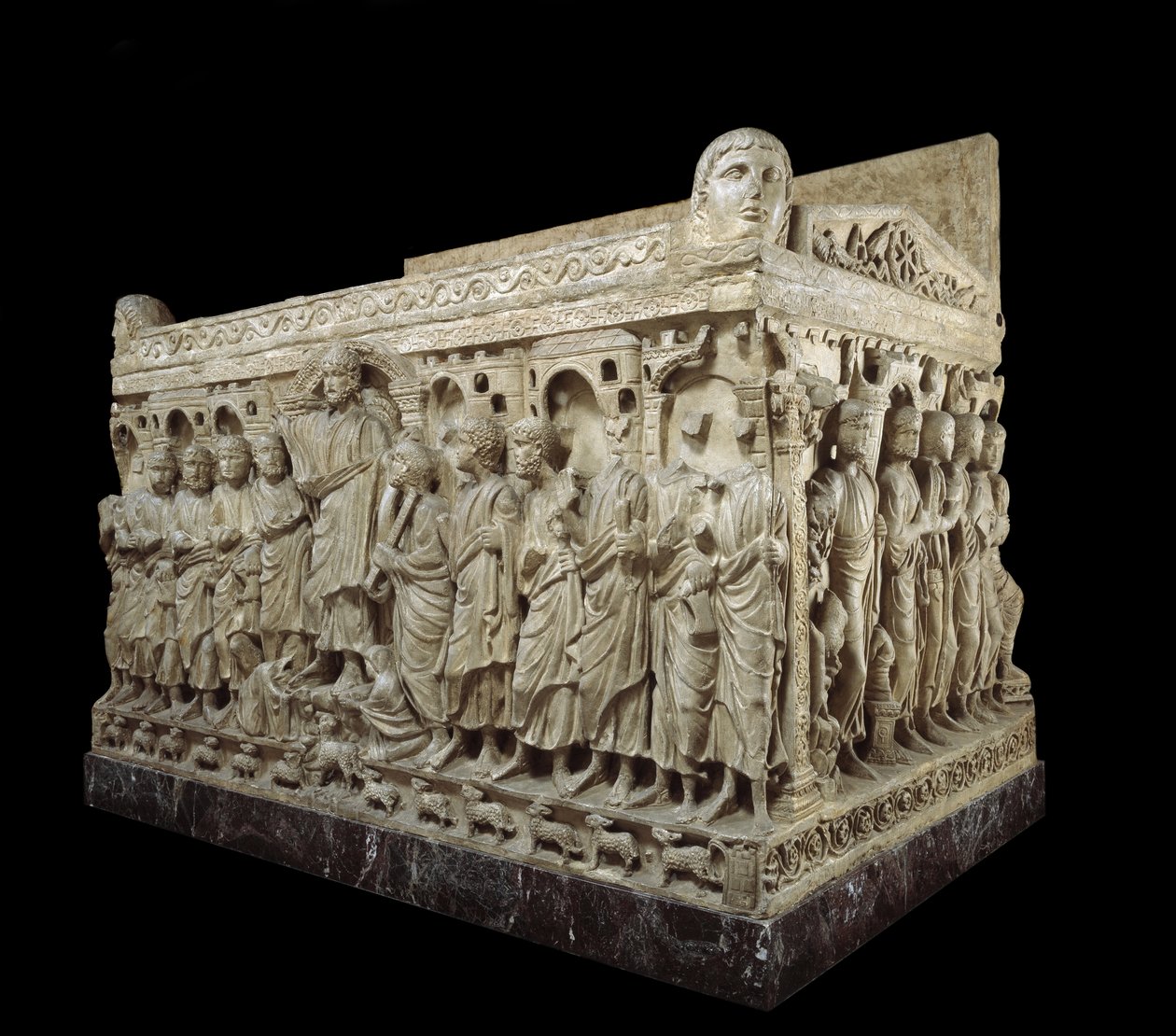 Sarkophag von Flavius Stilicho, ca. 359-408 von Paleo Christian