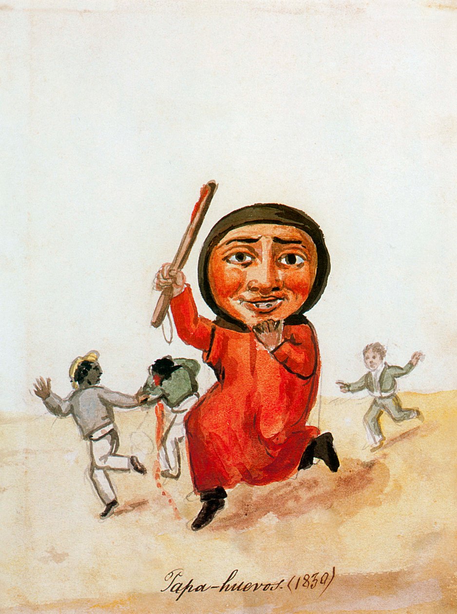 Aquarell von Pancho Fierro (Lima, 1807 - Lima, 1879) von Pancho Fierro