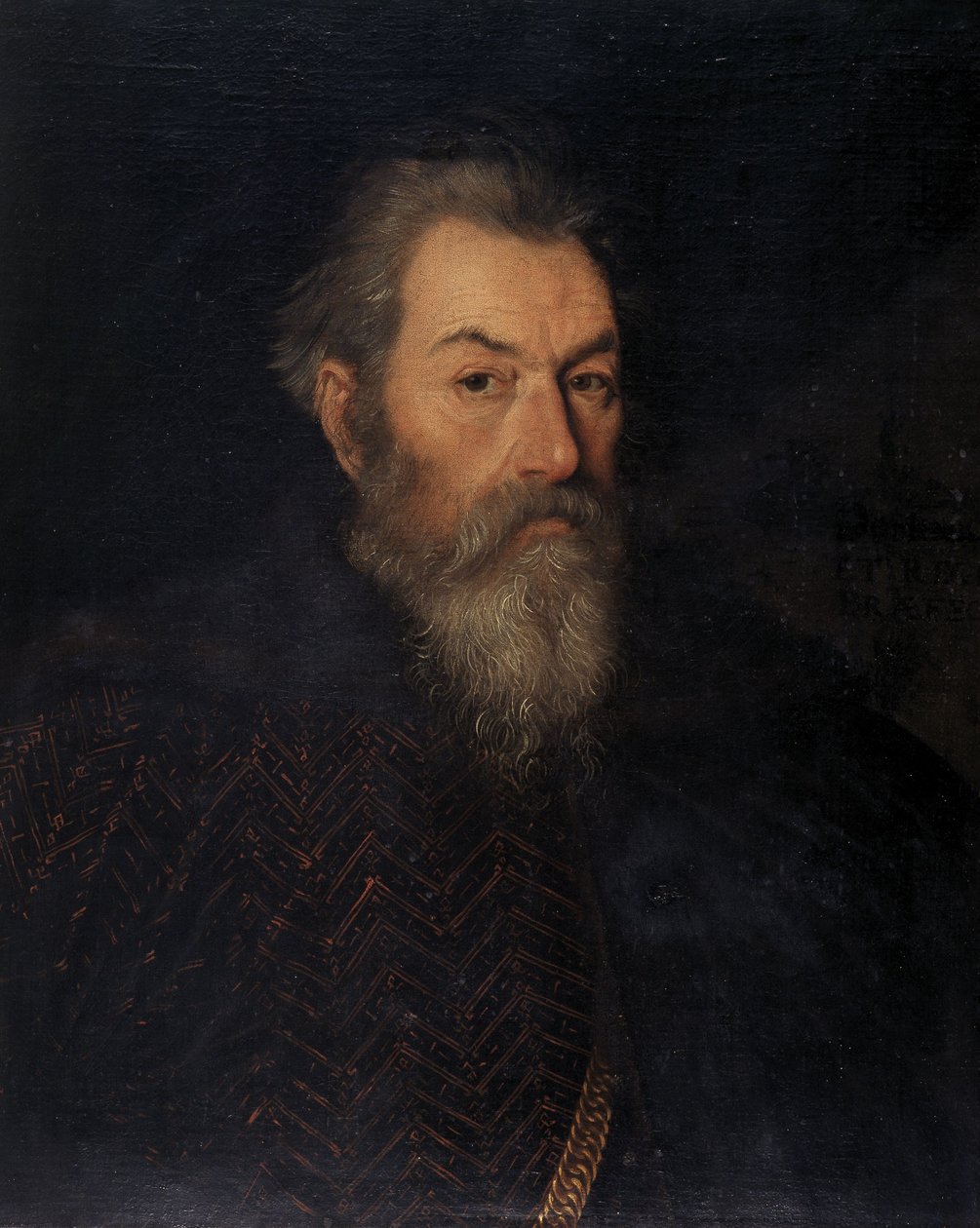 Porträt eines Mannes von Paolo Farinati