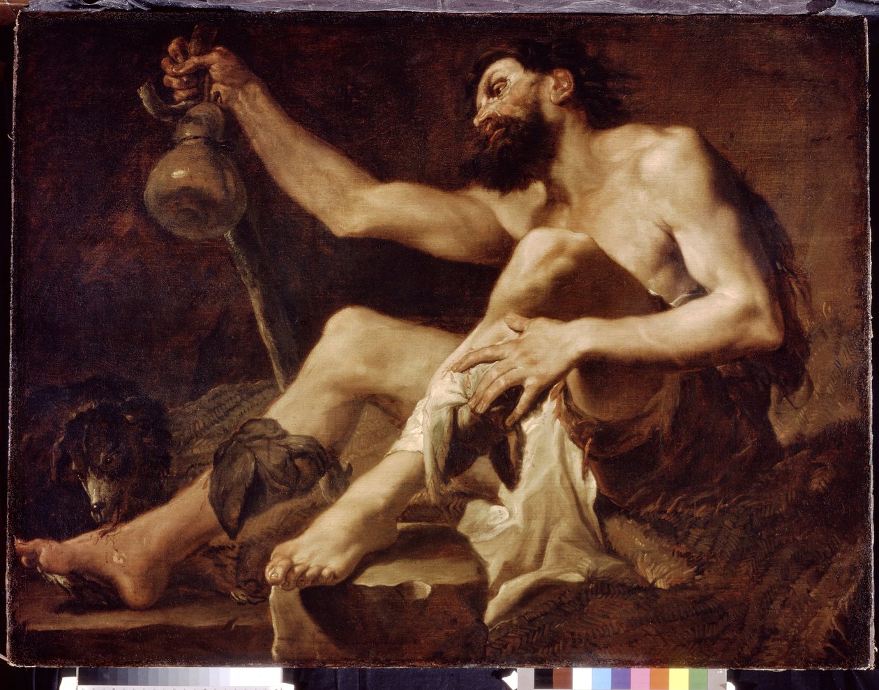 Lazarus als armer Bettler. von Paolo Pagani
