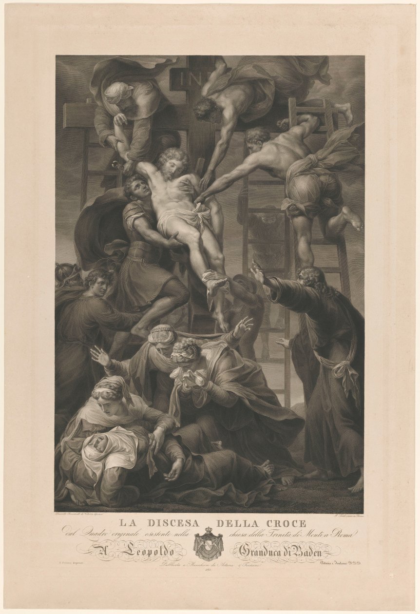 Die Kreuzabnahme von Paolo Toschi