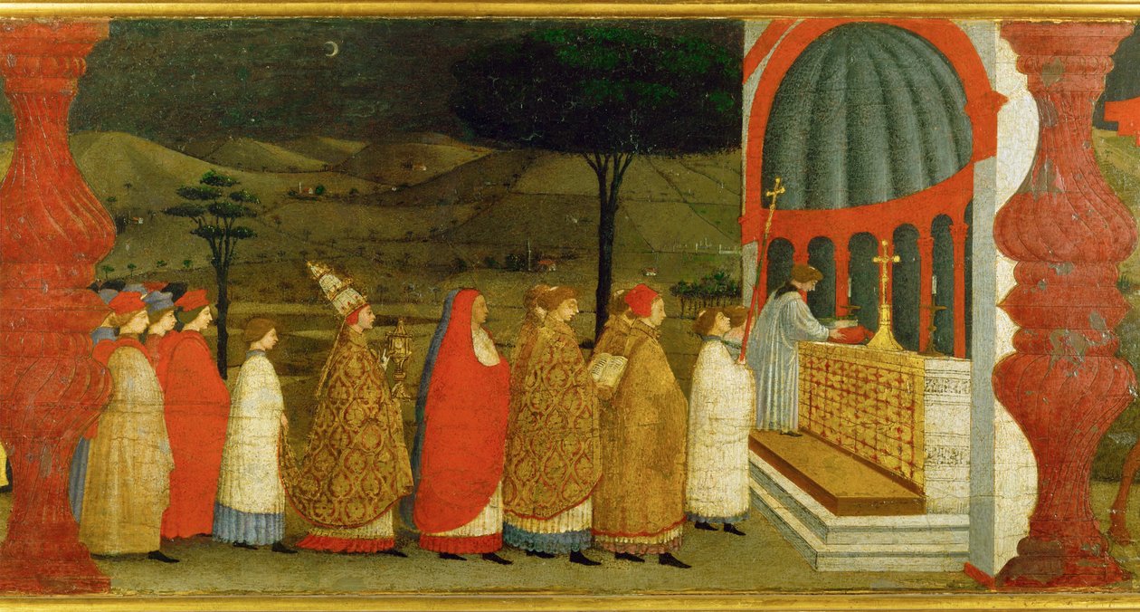 Die Entweihung der Hostie von Paolo Uccello