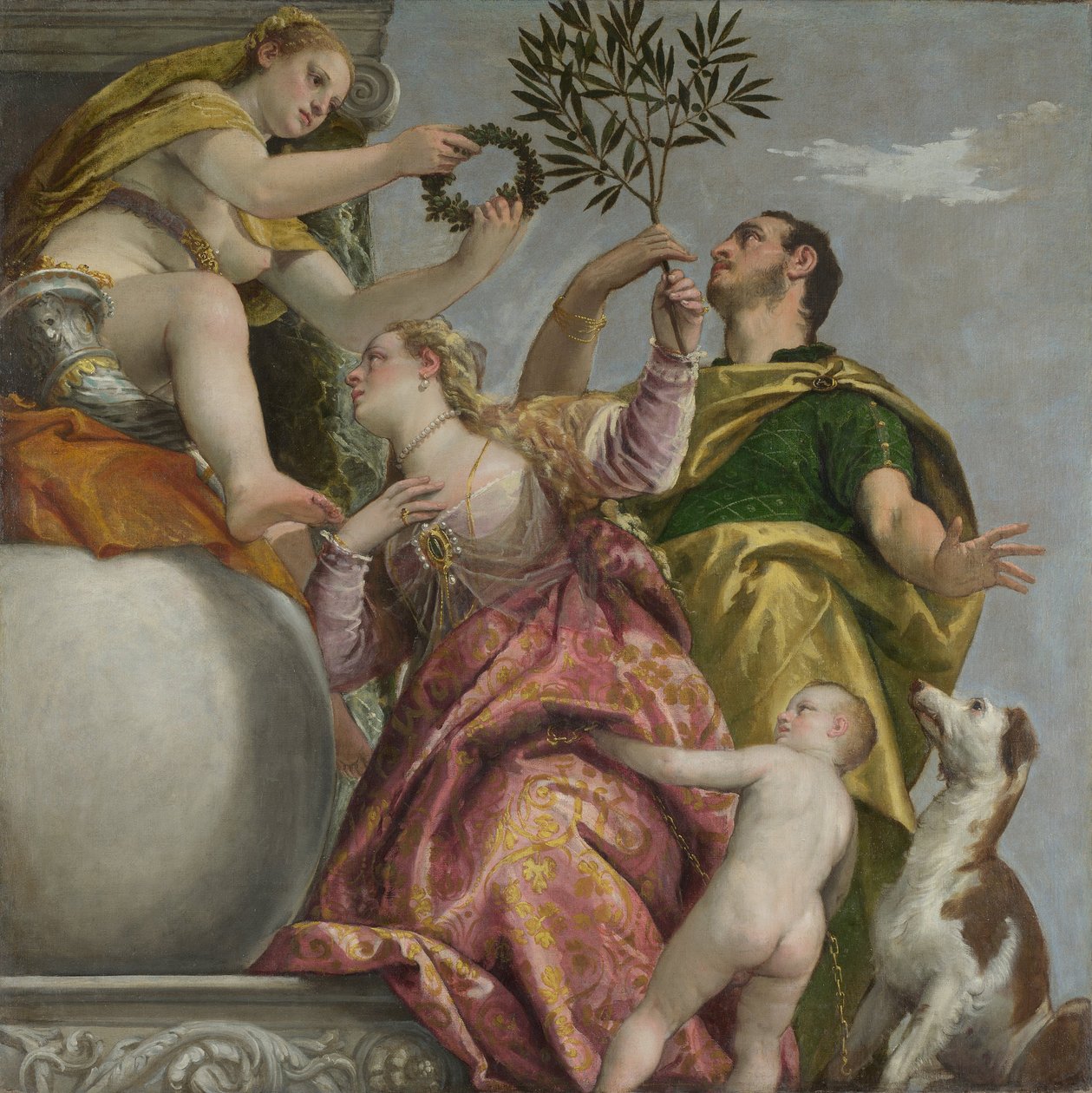 Glückliche Vereinigung aus: Vier Allegorien der Liebe, ca. 1575 von Paolo Veronese