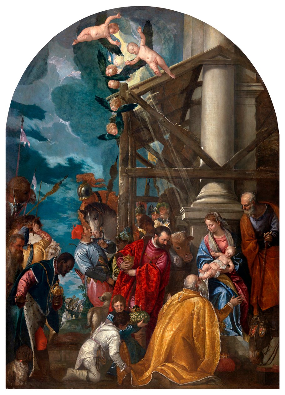 Die Anbetung der Könige von Paolo Veronese