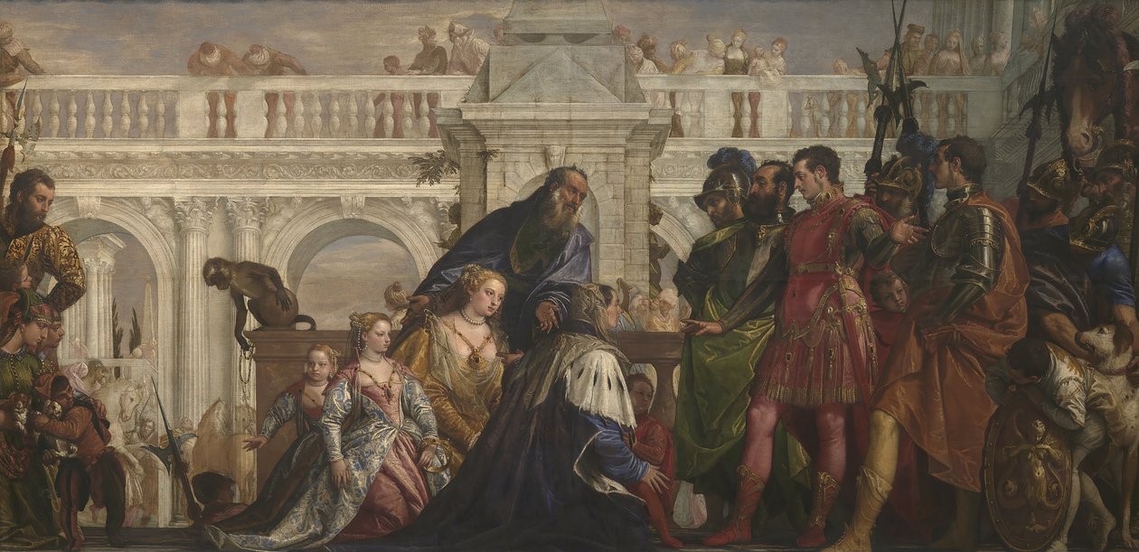 Die Familie des Darius vor Alexander von Paolo Veronese
