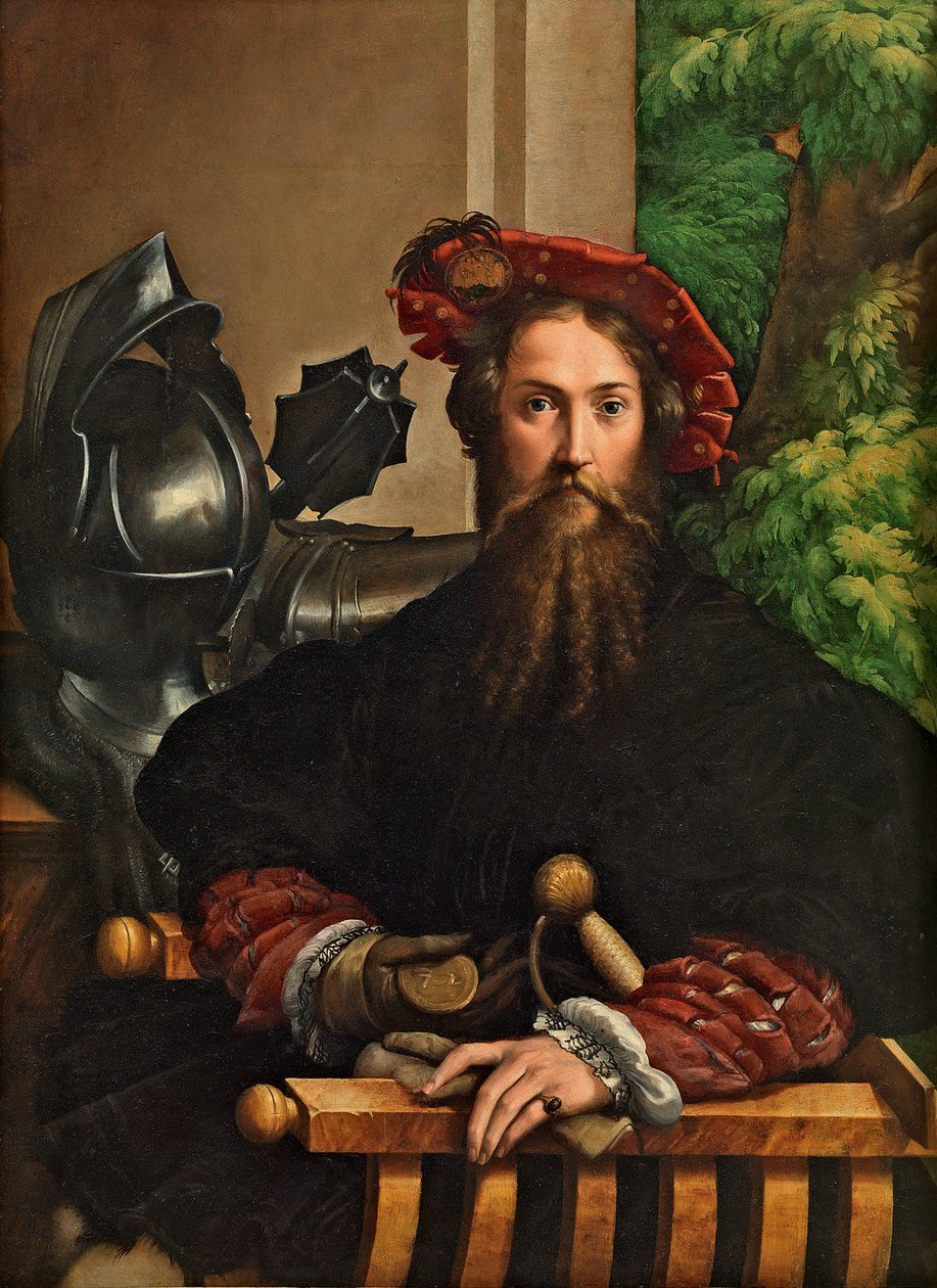Porträt von Galeazzo Sanvitale, 1524 von Parmigianino