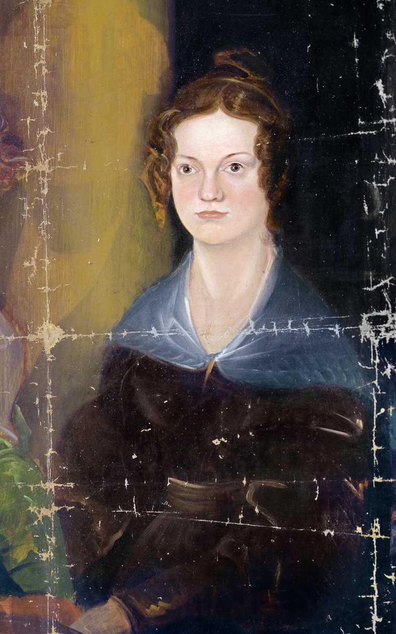 Porträt der Bronte-Schwestern (Detail) von Patrick Branwell Bronte