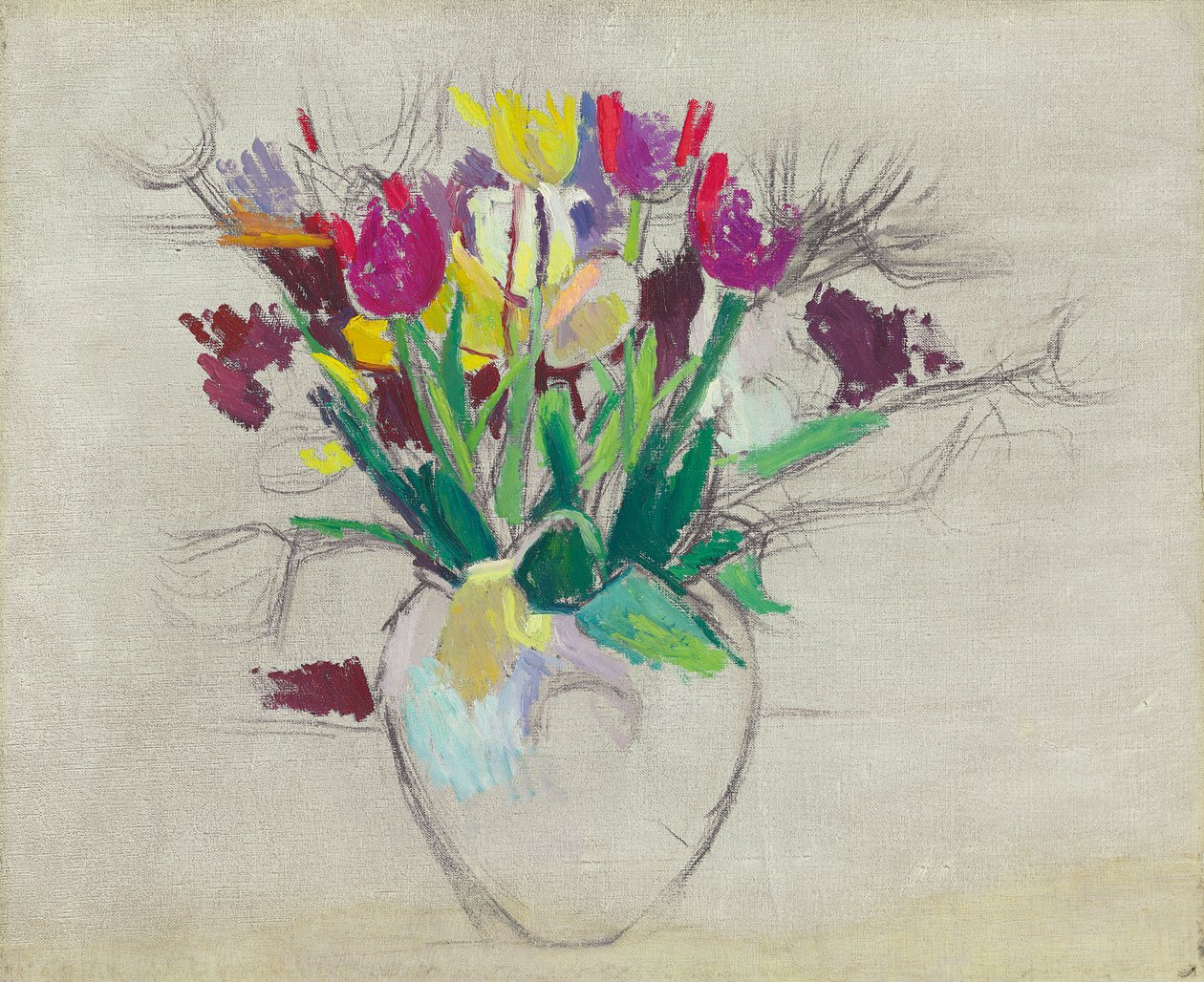 Stillleben mit Blumen von Patrick Henry Bruce
