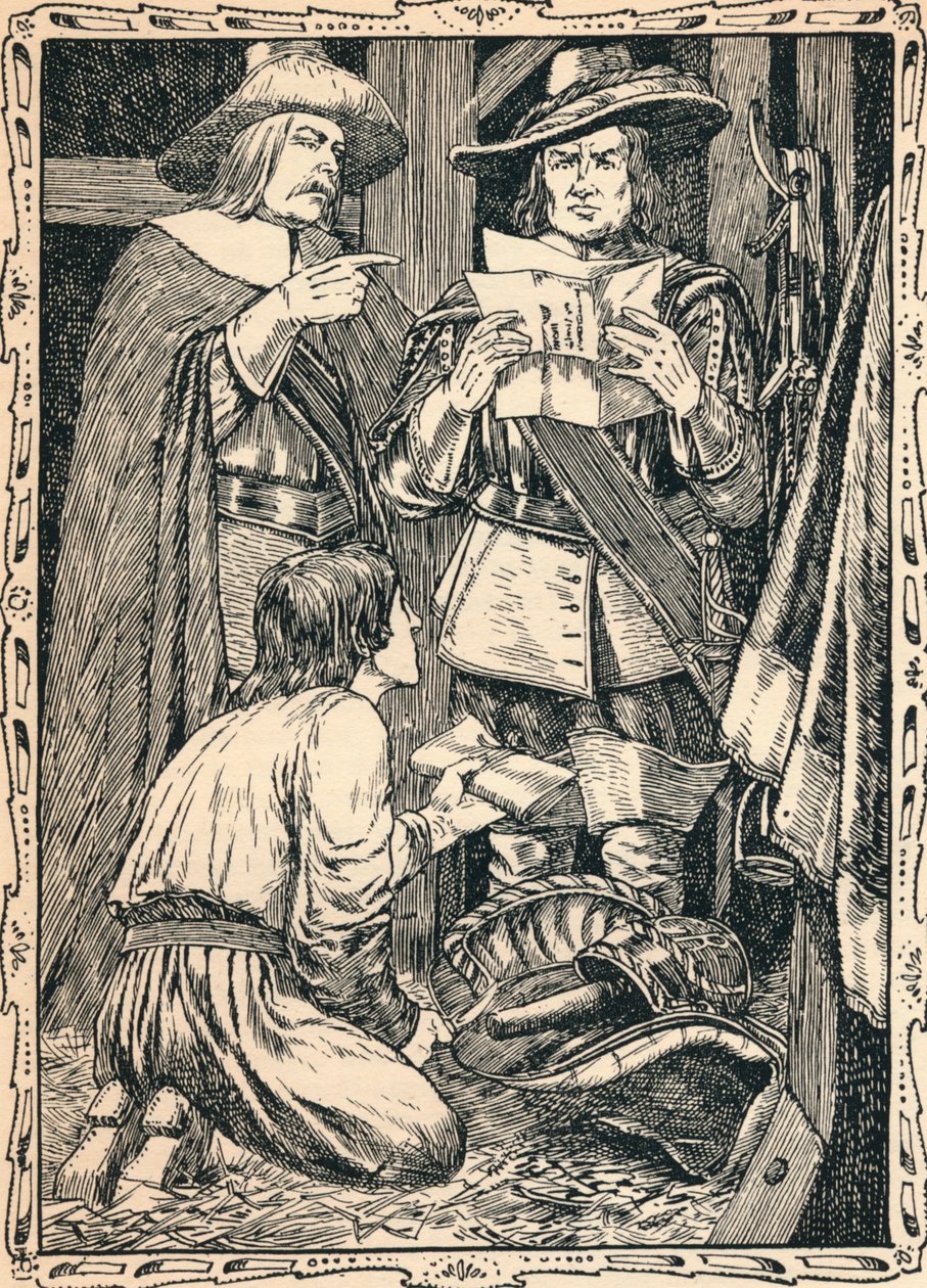Finden der Korrespondenz von Karl I., 1902 von Patten Wilson