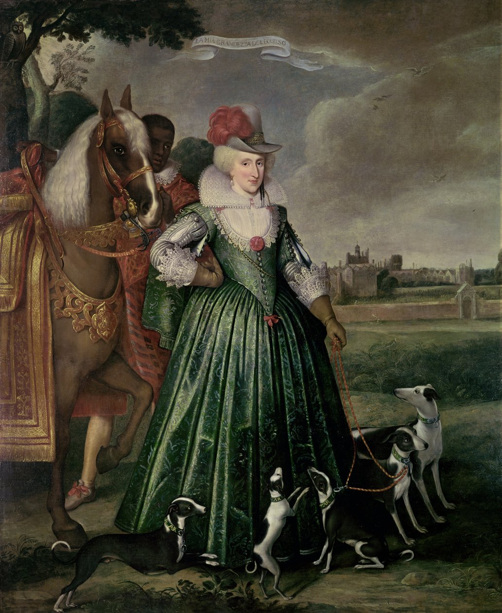 Anne von Dänemark, 1617 von Paul van Somer