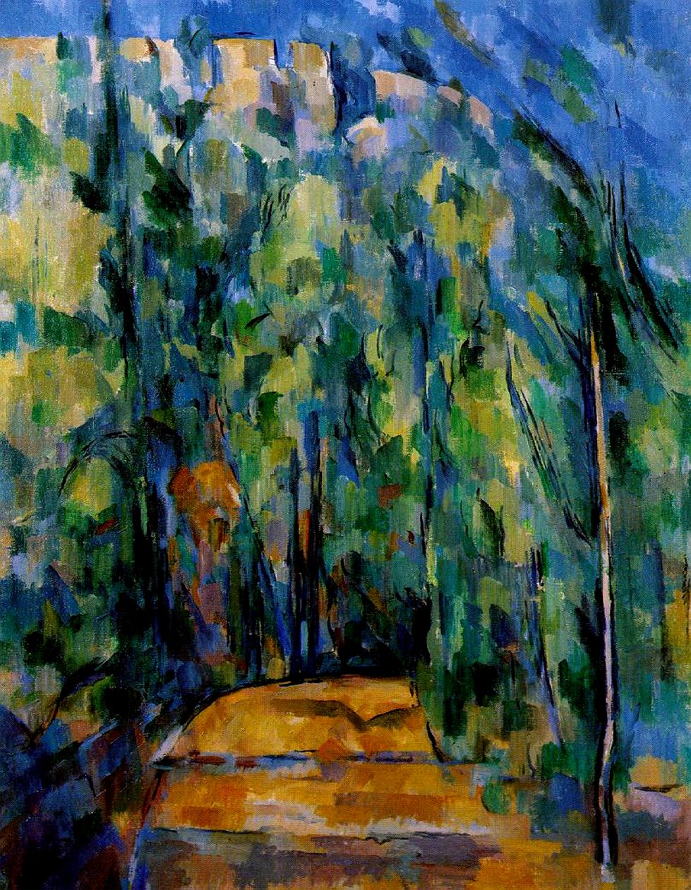 Pfad im Wald, 1902-06 von Paul Cézanne