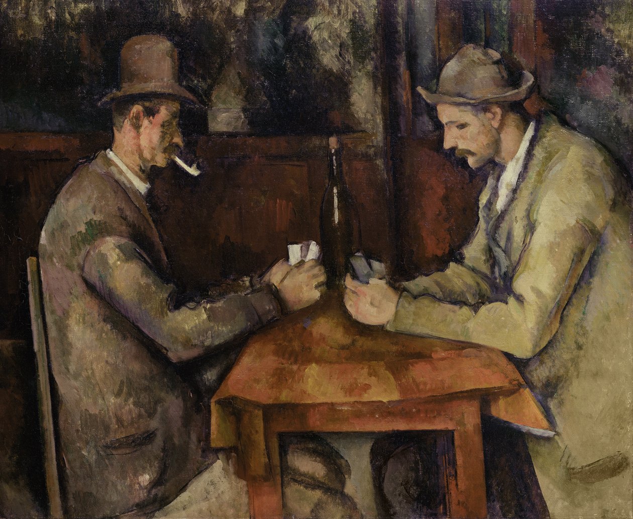 Die Kartenspieler von Paul Cézanne